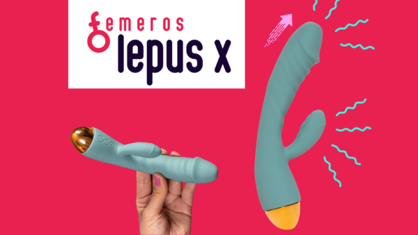 LEPUS X — Çift Uyarımlı, Su Geçirmez Şarjlı Rabbit Vibratör