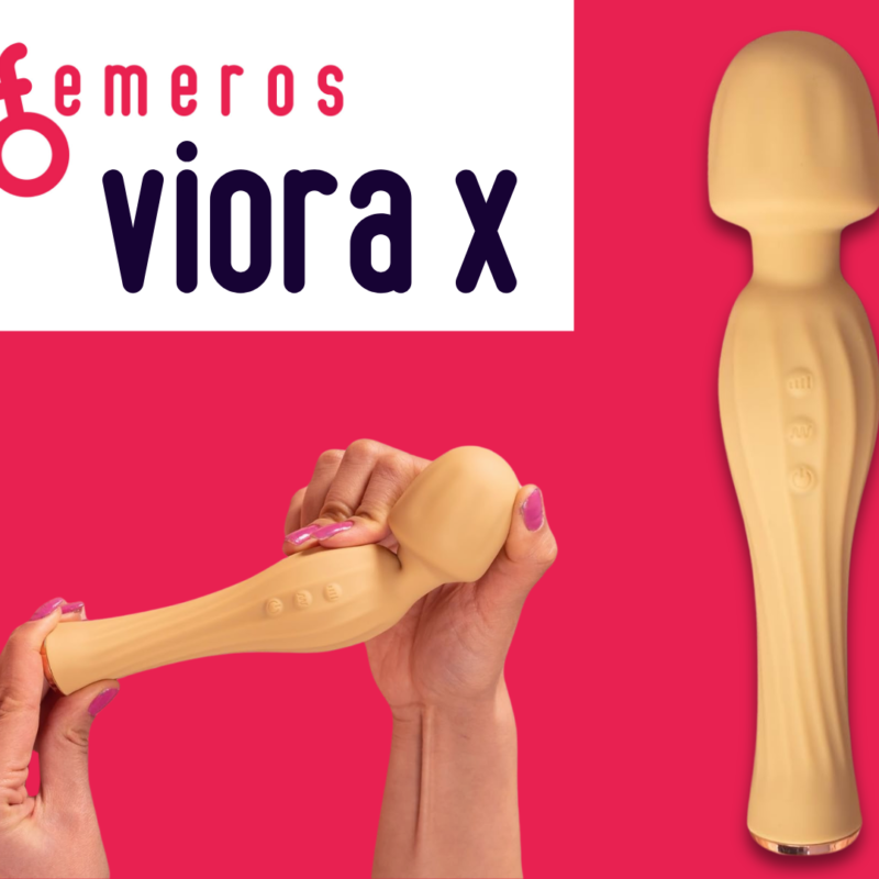 VIORA X — 28 Farklı Hız ve Modlu, Su Geçirmez Şarjlı "Masaj" Aleti